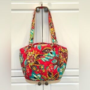VERA BRADLEY~Glenna Satchel Shoulder Bag 15710-G24~Rumba Pattern~SKU002